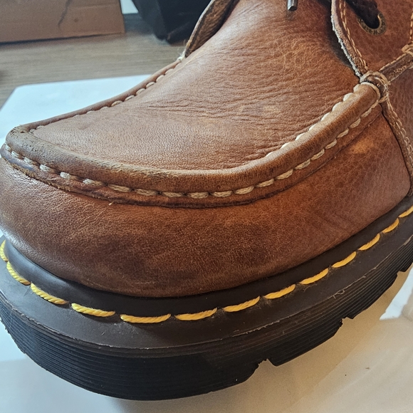 Dr. Martens 11525 Men’s Brown Leather Chukka Boots Size 11 Lug Sole - Picture 5 of 13